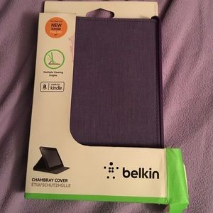 Purple kindle fire HD 7 case-Belkin chambray cover